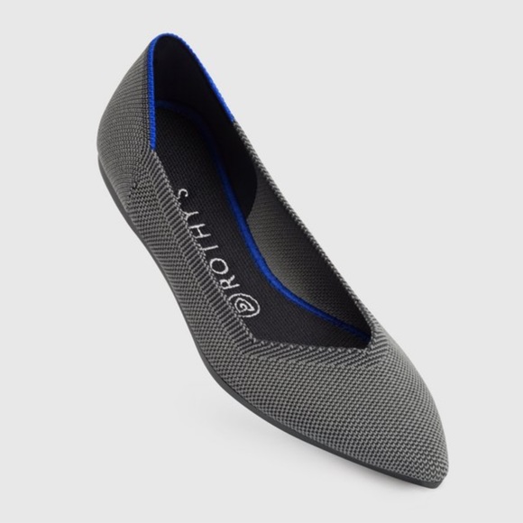 rothys cloud grey birdseye